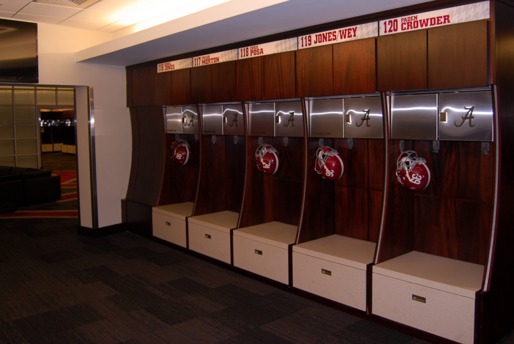 University Of Alabama Football Longhorn Lockers Custom