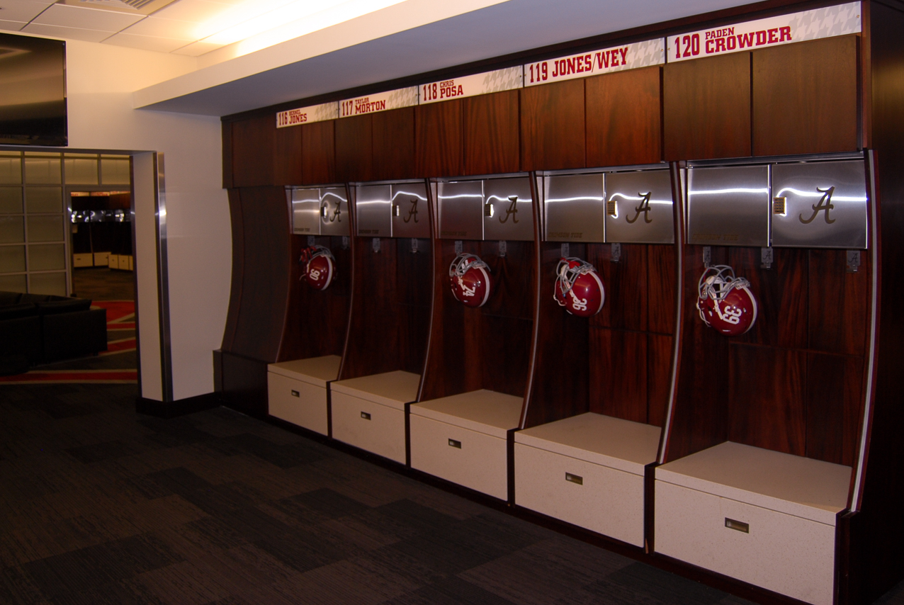 University Of Alabama Football Longhorn Lockers Custom Lockers