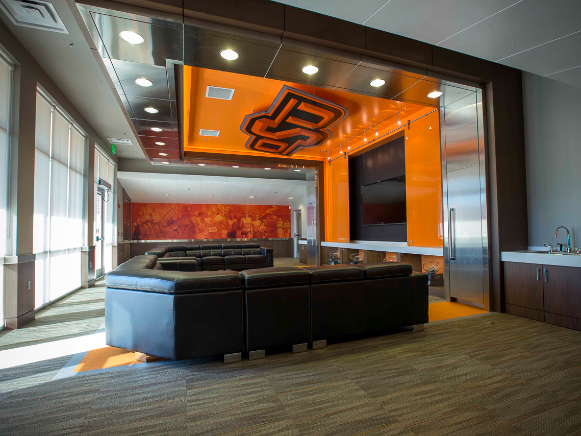 Oklahoma State Track Longhorn Lockers Custom Lockers