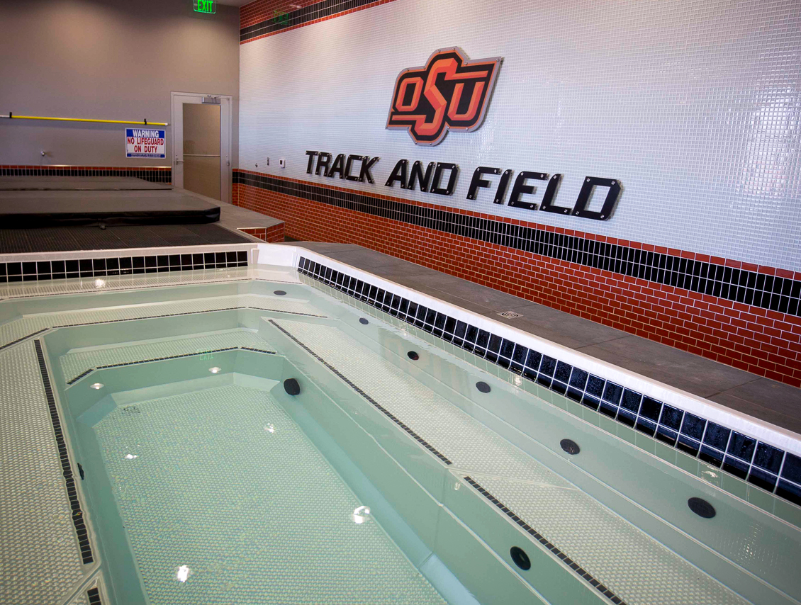 Oklahoma State Track Longhorn Lockers Custom Lockers