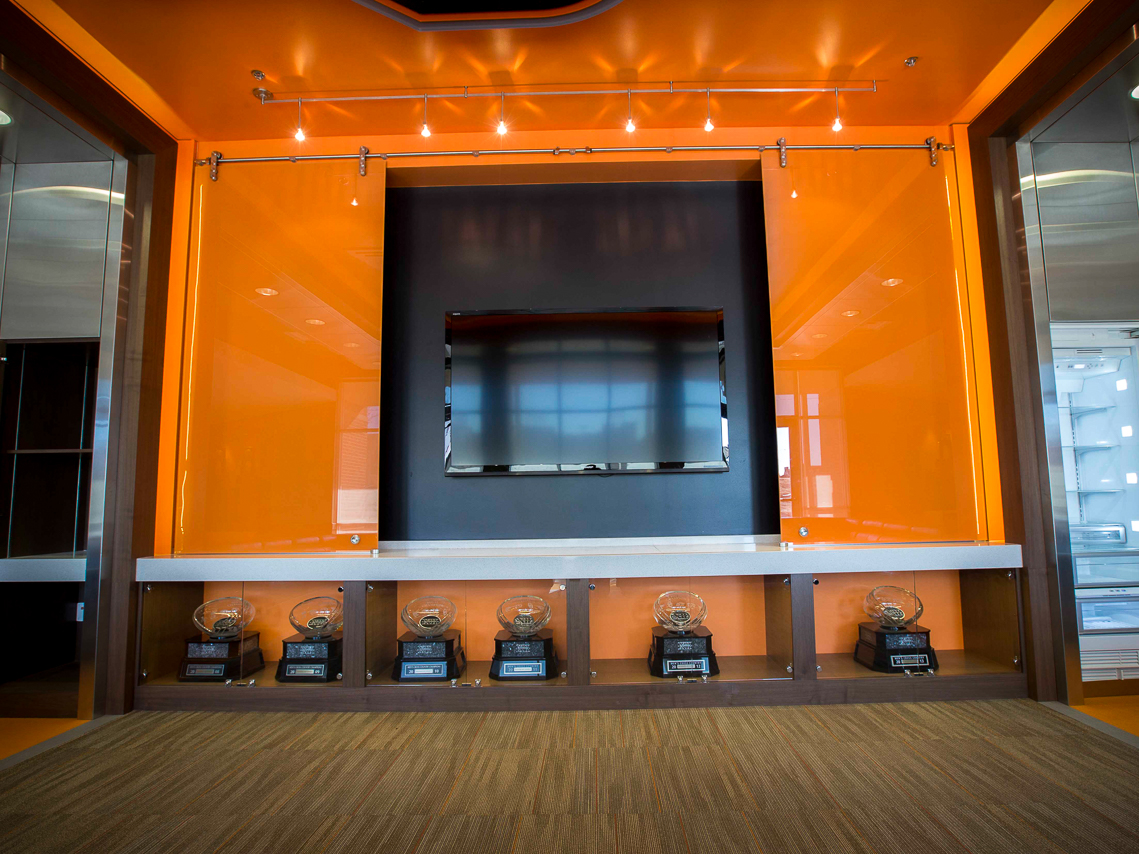 Oklahoma State Track Longhorn Lockers Custom Lockers