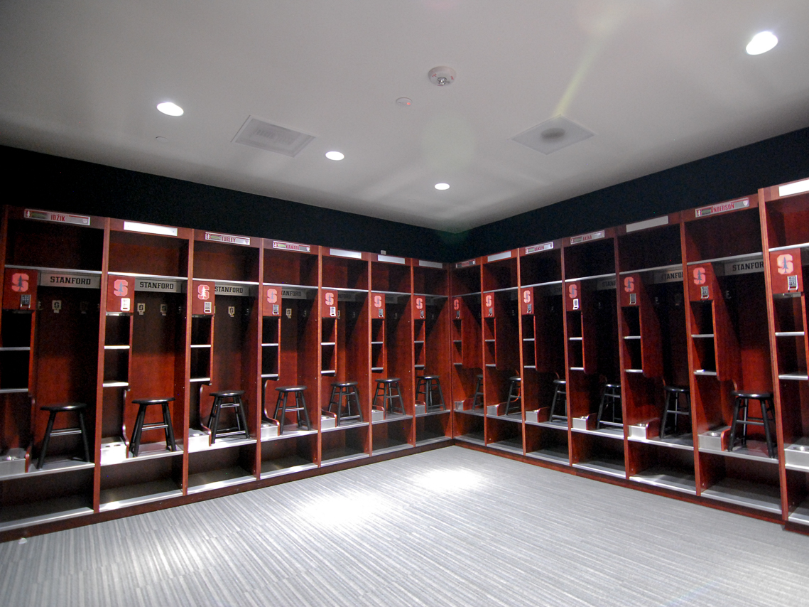 Stanford Football Longhorn Lockers Custom Lockers