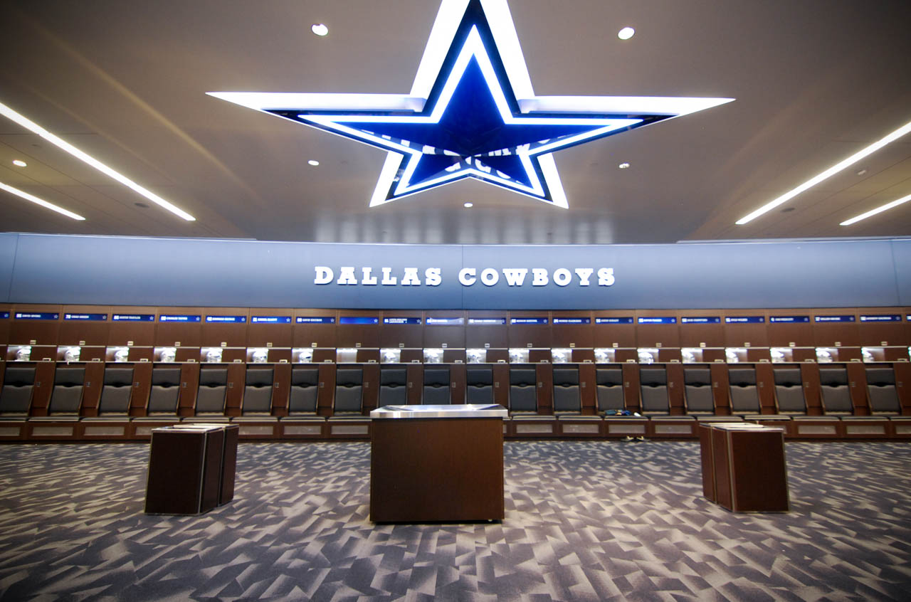 Dallas Cowboys Longhorn Lockers Custom Lockers