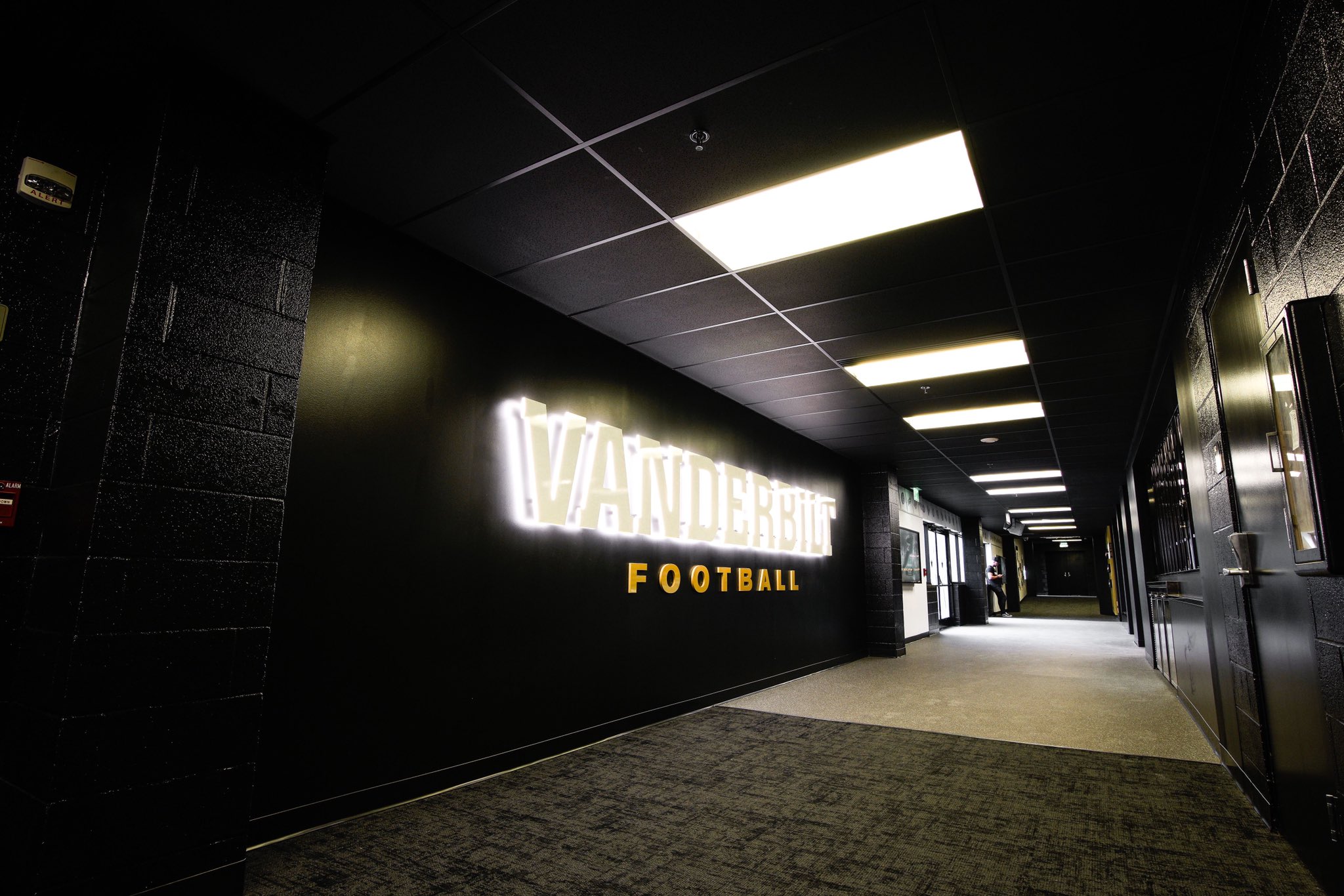 Vanderbilt University Football Locker Room